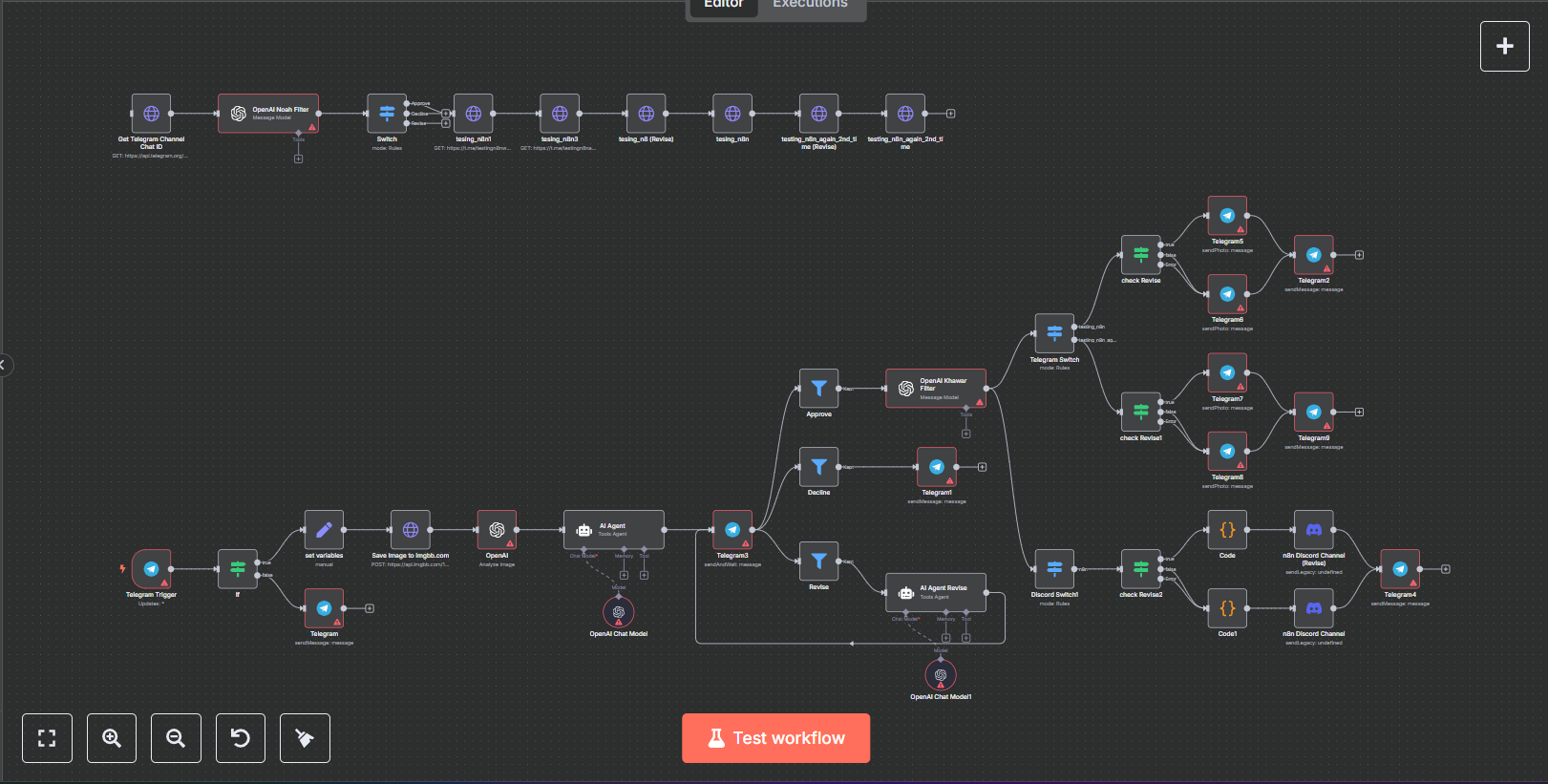 Advanced Telegram Bot Automation